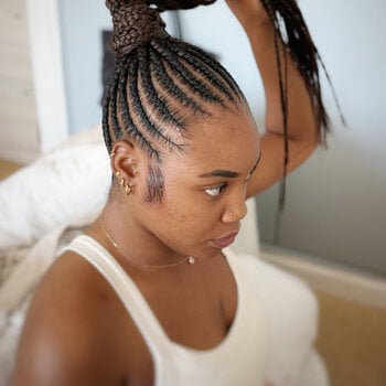 Tresse en couronne