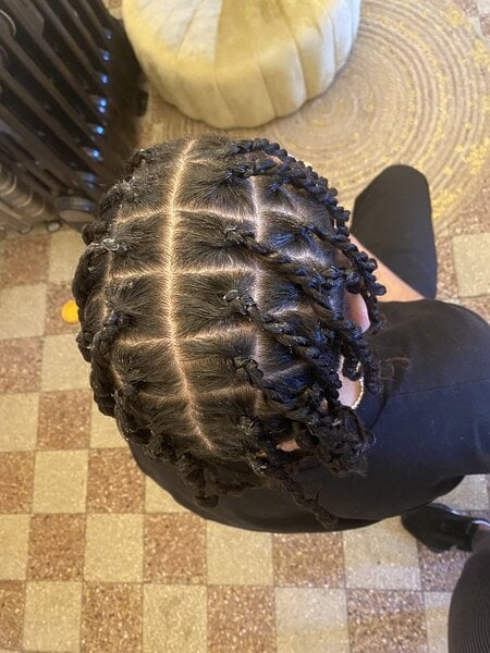 tresse vanille homme