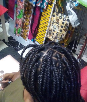 Tresses africaines box braids