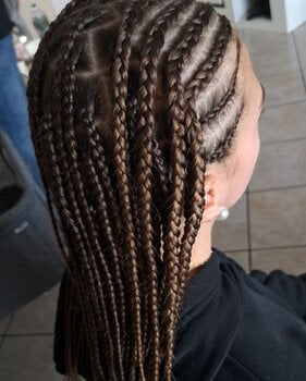 Tresses africaines, ongles