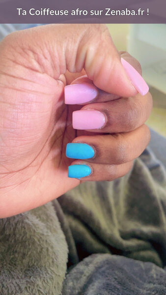 Tresses africaines, ongles