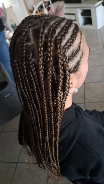 Tresses africaines, ongles