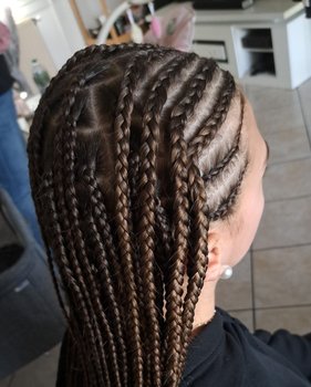 Tresses africaines, ongles