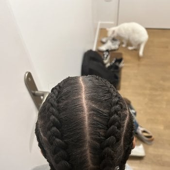 Tresses collées enfants 