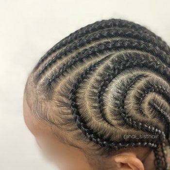 Tresses collées freestyle