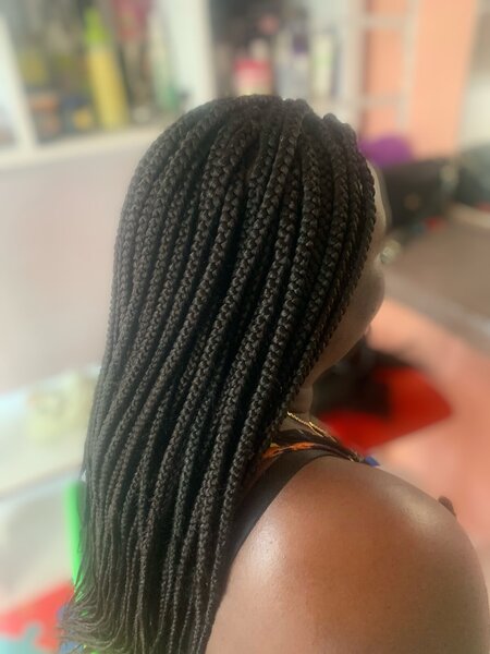 Tresses lâchée