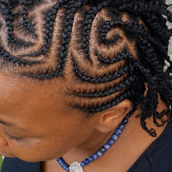 Tresses plaquées (cornrows) FEMME