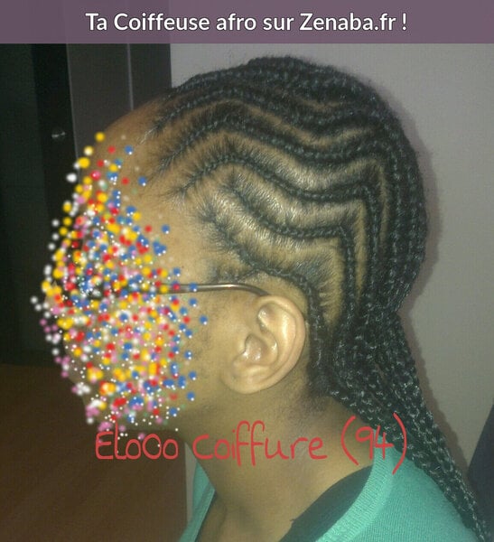 Tresses plaquées ZIGZAG