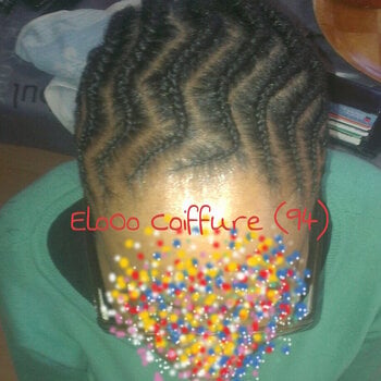 Tresses plaquées ZIGZAG