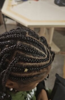 Tresses protectrices (nattes collées)