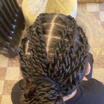 tresses vanille homme