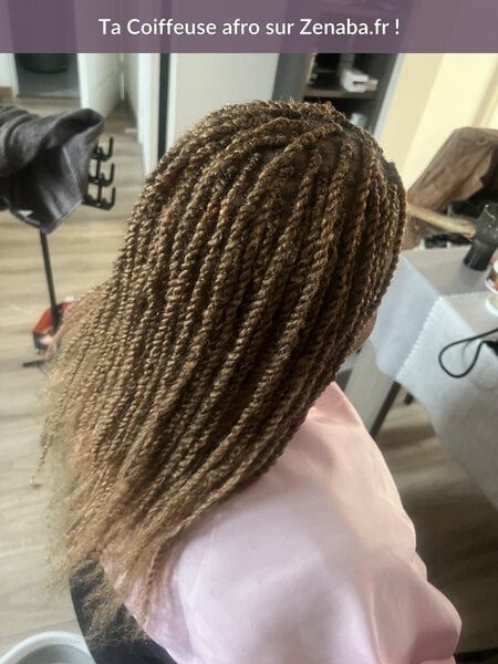 Twists fins et courts