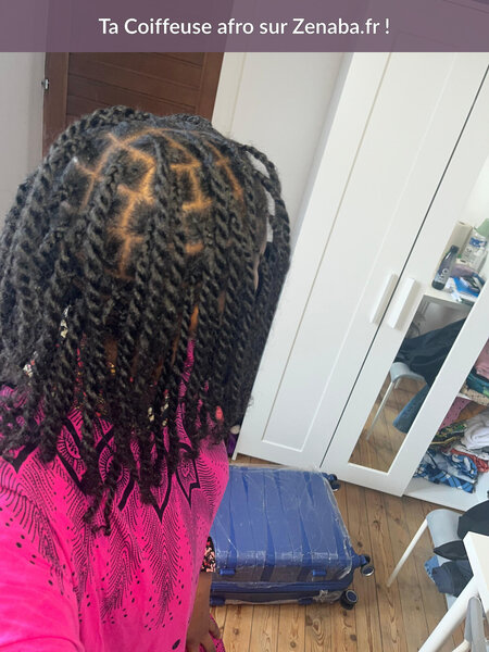 Twists — Sans rajouts (cheveux naturels)