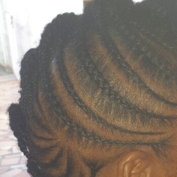 Updo et mohawk