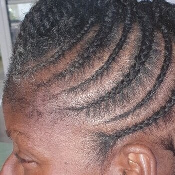Updo et mohawk