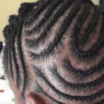 Updo et mohawk