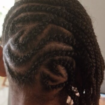 Updo et mohawk
