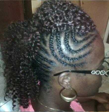 Updo et mohawk