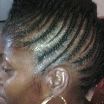 Updo et mohawk