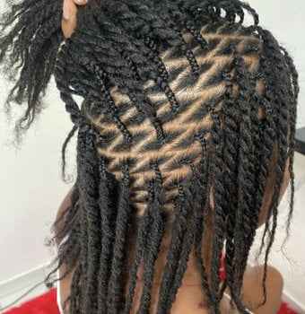 Vanilles sur cheveux naturels