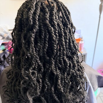 Vanilles sur dreadlocks
