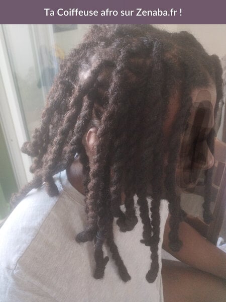 Vanille sur locks