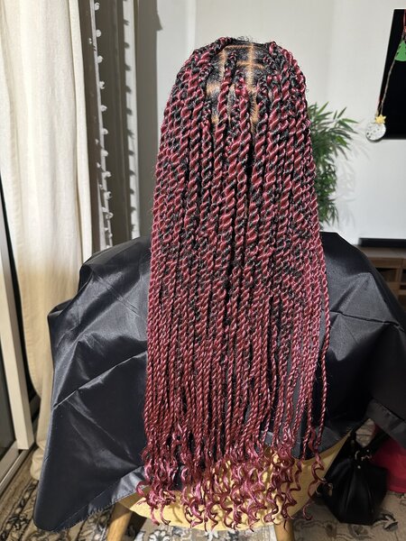 Vanilles/twist sénégalais