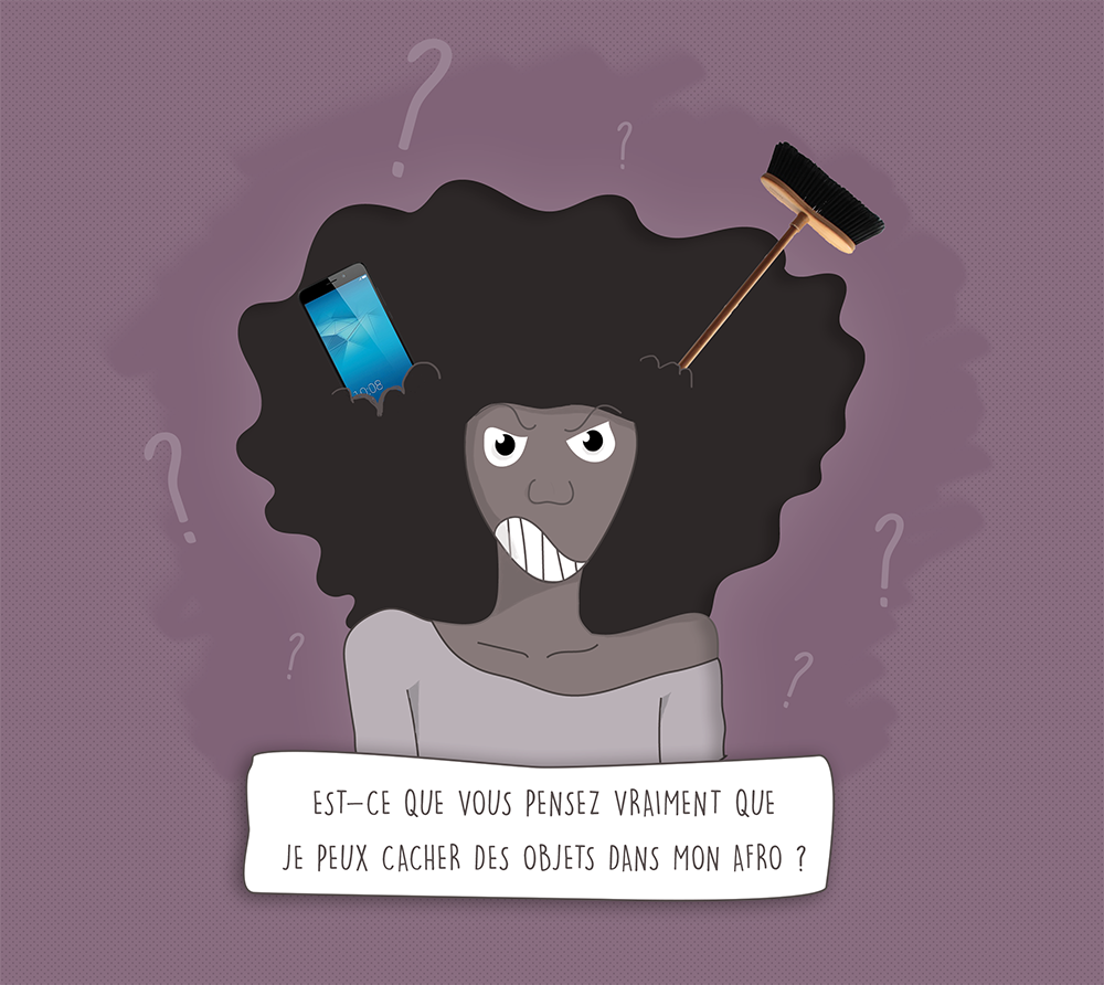 ÉTATS-UNIS : LA DOUANE FOUILLE LES CHEVEUX AFROS DES FEMMES NOIRES ÉTATS-UNIS : LA DOUANE FOUILLE LES CHEVEUX AFROS DES FEMMES NOIRES
