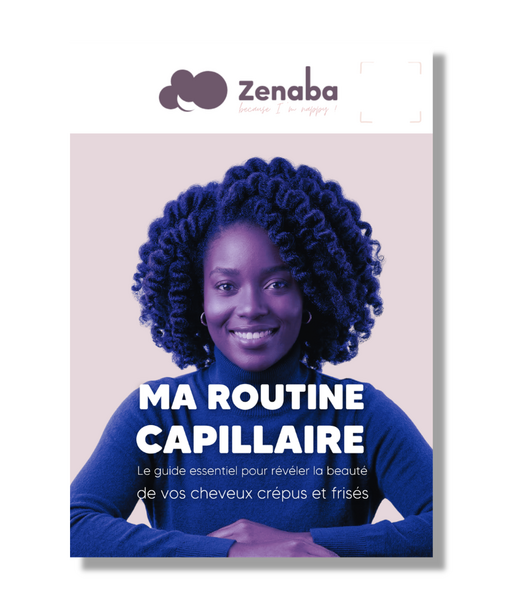 Guide Capillaire Cheveux crépus et frisés - Livre Zenaba
