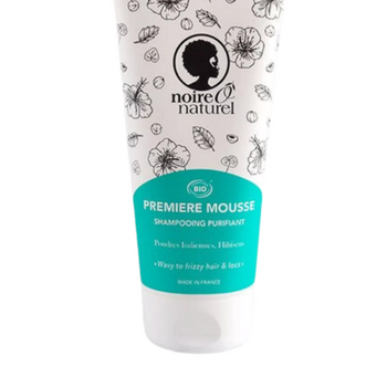 Shampooing PREMIÈRE MOUSSE purifiant poudres indiennes et hibiscus Noireônaturel