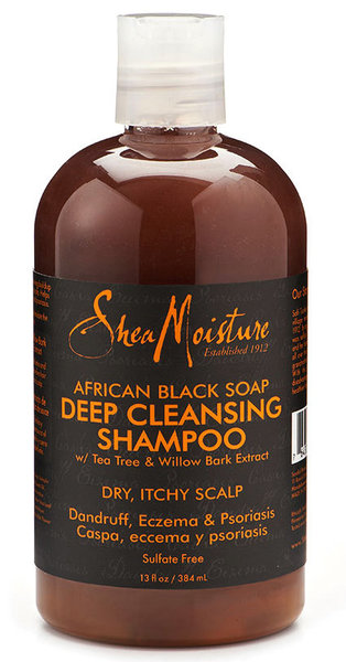 Shea Moisture African Black Soap Deep cleansing shampoo
