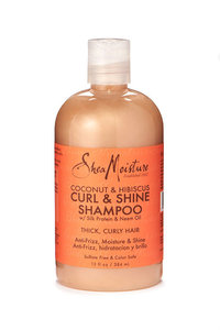 Shea Moisture Coconut & Hibiscus Curls and shine shampoo