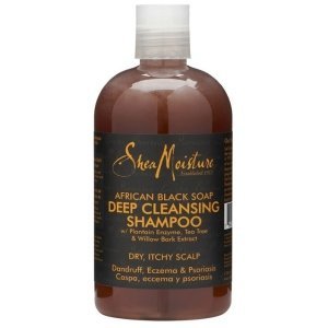 Shea Moisture Shampoing African Black Soap Organic 