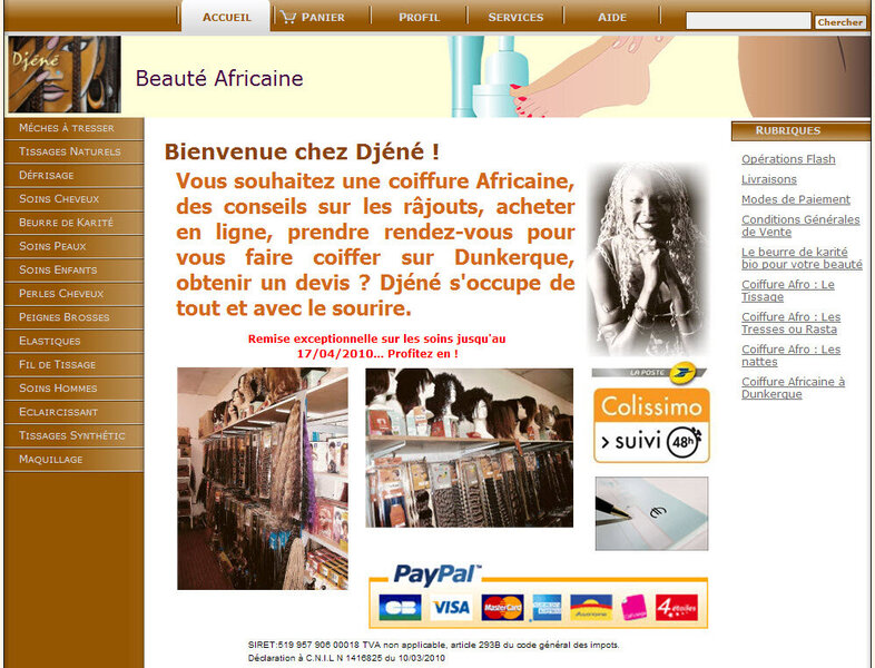 Djéné : Coiffures Africaines à Dunkerque