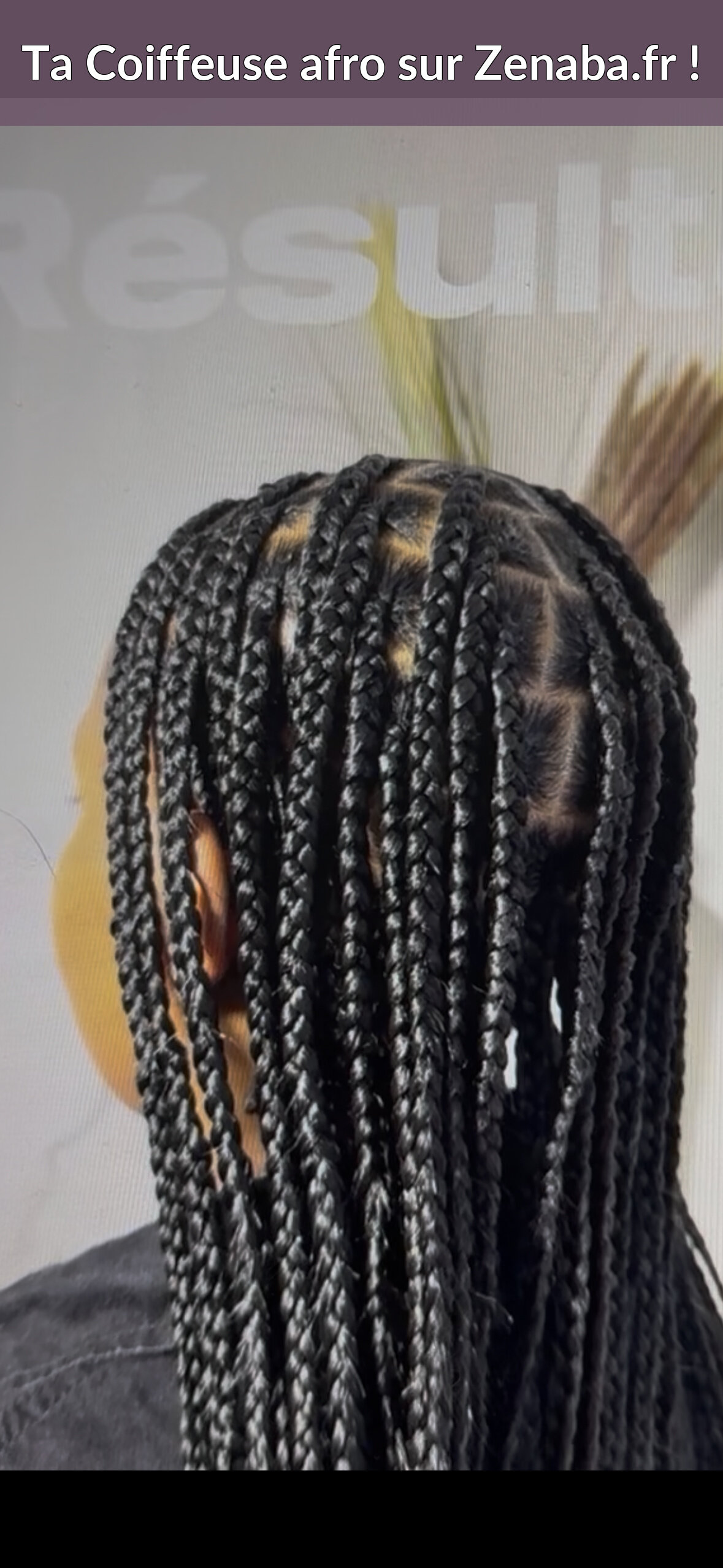 BOX BRAIDS TUTO Femme VIDEO (Elea69) - Coiffure Afro France