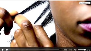 les bases de la coiffure afro realiser une tresse